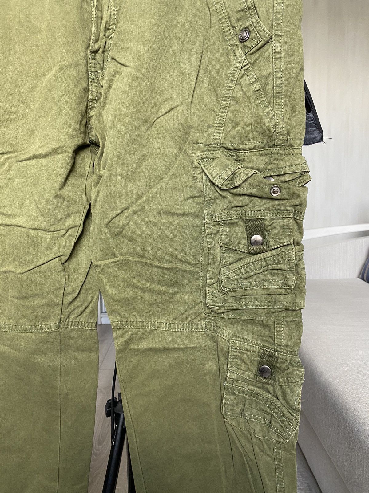 Japanese Brand × PPFM Tapered tactical cargo multi pocket bondage pants Size US 31 - 2 Thumbnail