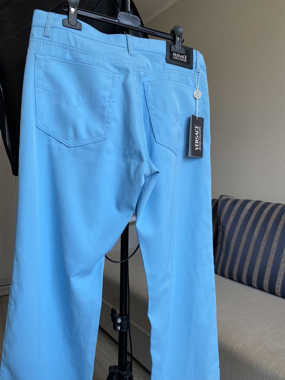 Versace × Versace Jeans Couture × Vintage Versace Casual pants denim couture straight jeans vintage Size US 32 / EU 48 - 5 Thumbnail