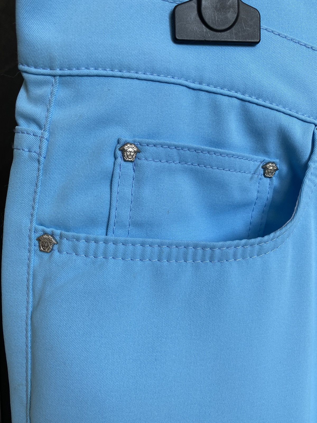 Versace × Versace Jeans Couture × Vintage Versace Casual pants denim couture straight jeans vintage Size US 32 / EU 48 - 11 Thumbnail
