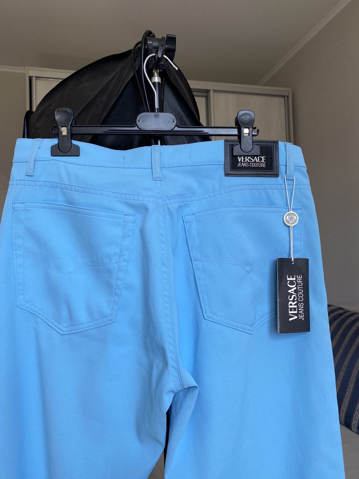 Versace × Versace Jeans Couture × Vintage Versace Casual pants denim couture straight jeans vintage Size US 32 / EU 48 - 2 Thumbnail