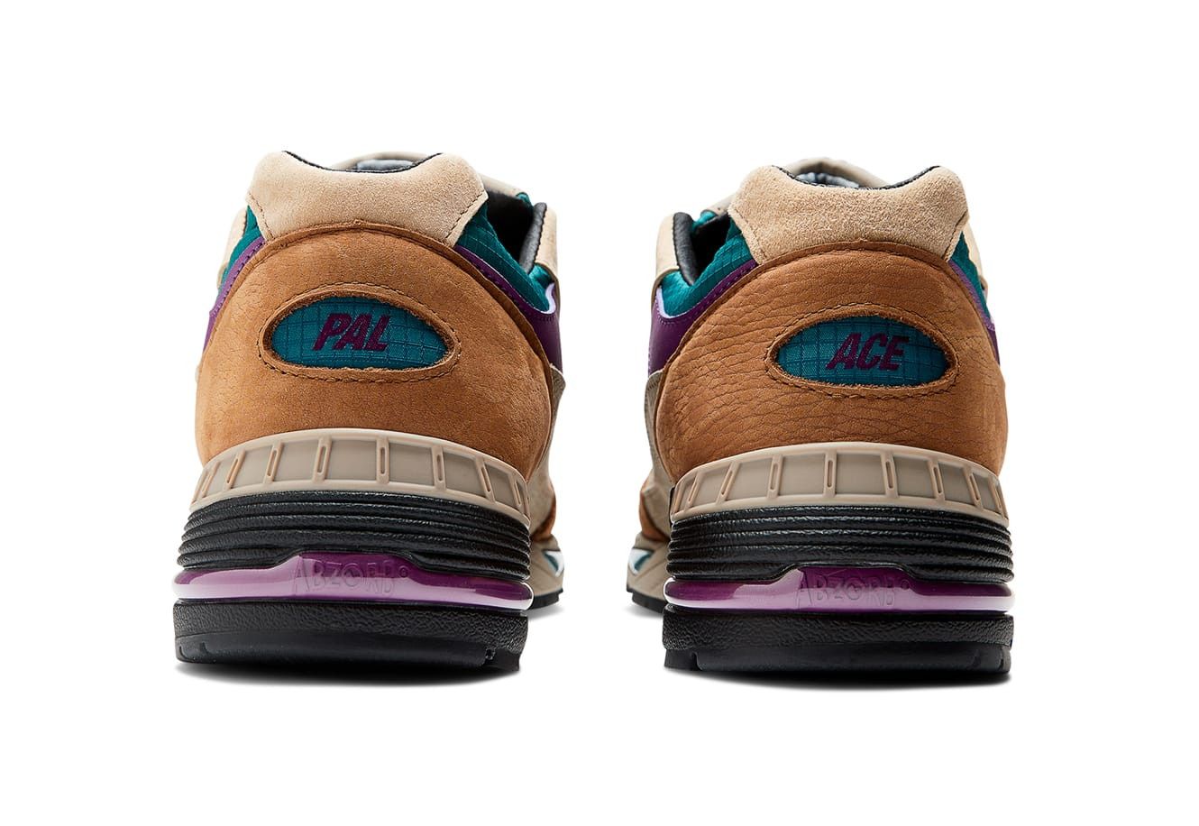 New Balance × Palace New Balance Palace 991 Tan Size US 9 / EU 42 - 4 Thumbnail