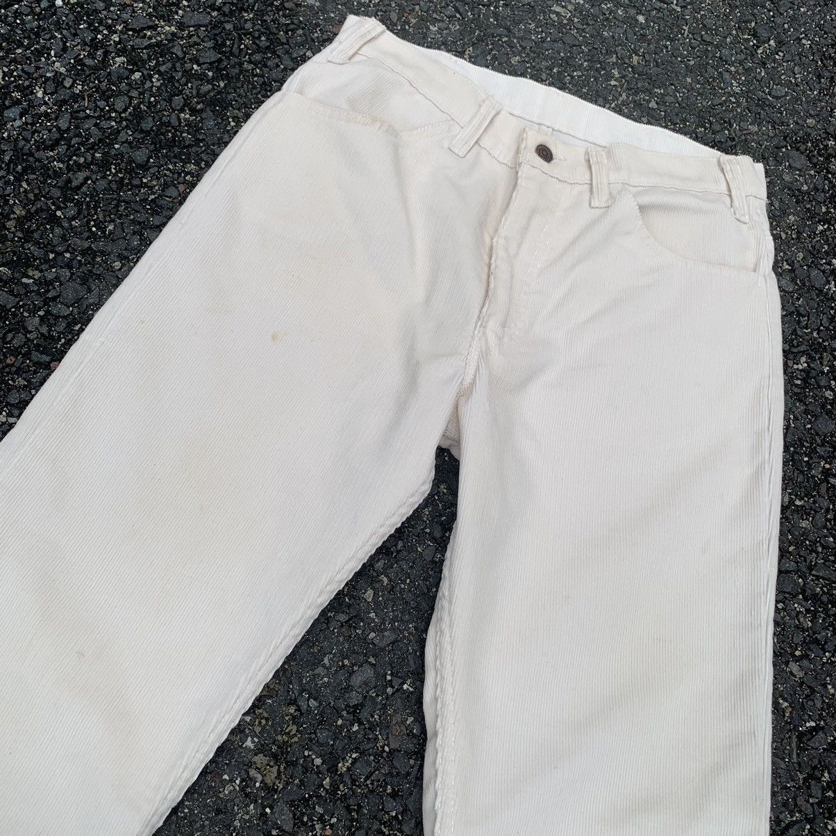 Levi's 💥 STEALS 💥 1980’s Levi’s Corduroy Levis White Tab Pants Size US 29 - 4 Thumbnail