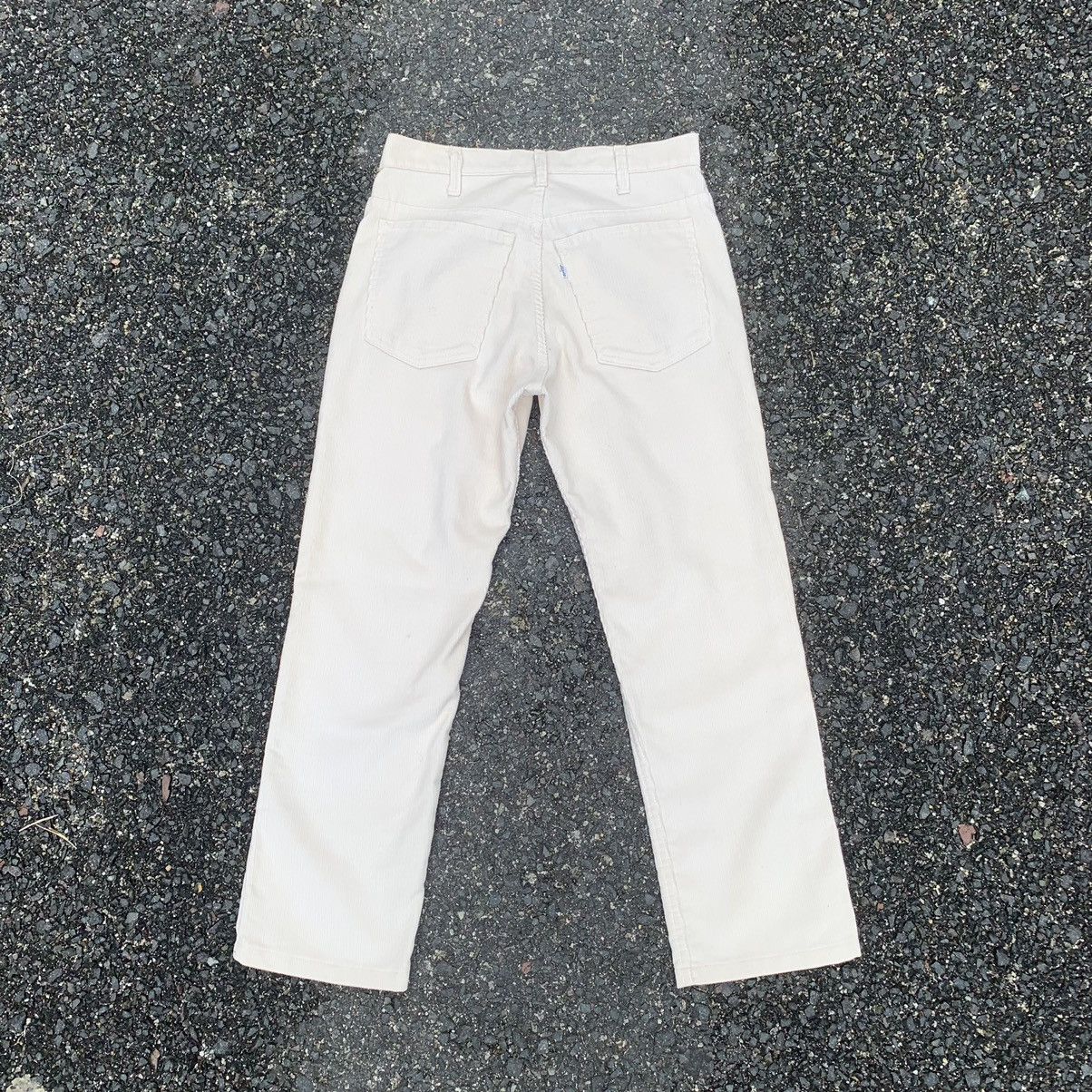 Levi's 💥 STEALS 💥 1980’s Levi’s Corduroy Levis White Tab Pants Size US 29 - 12 Thumbnail