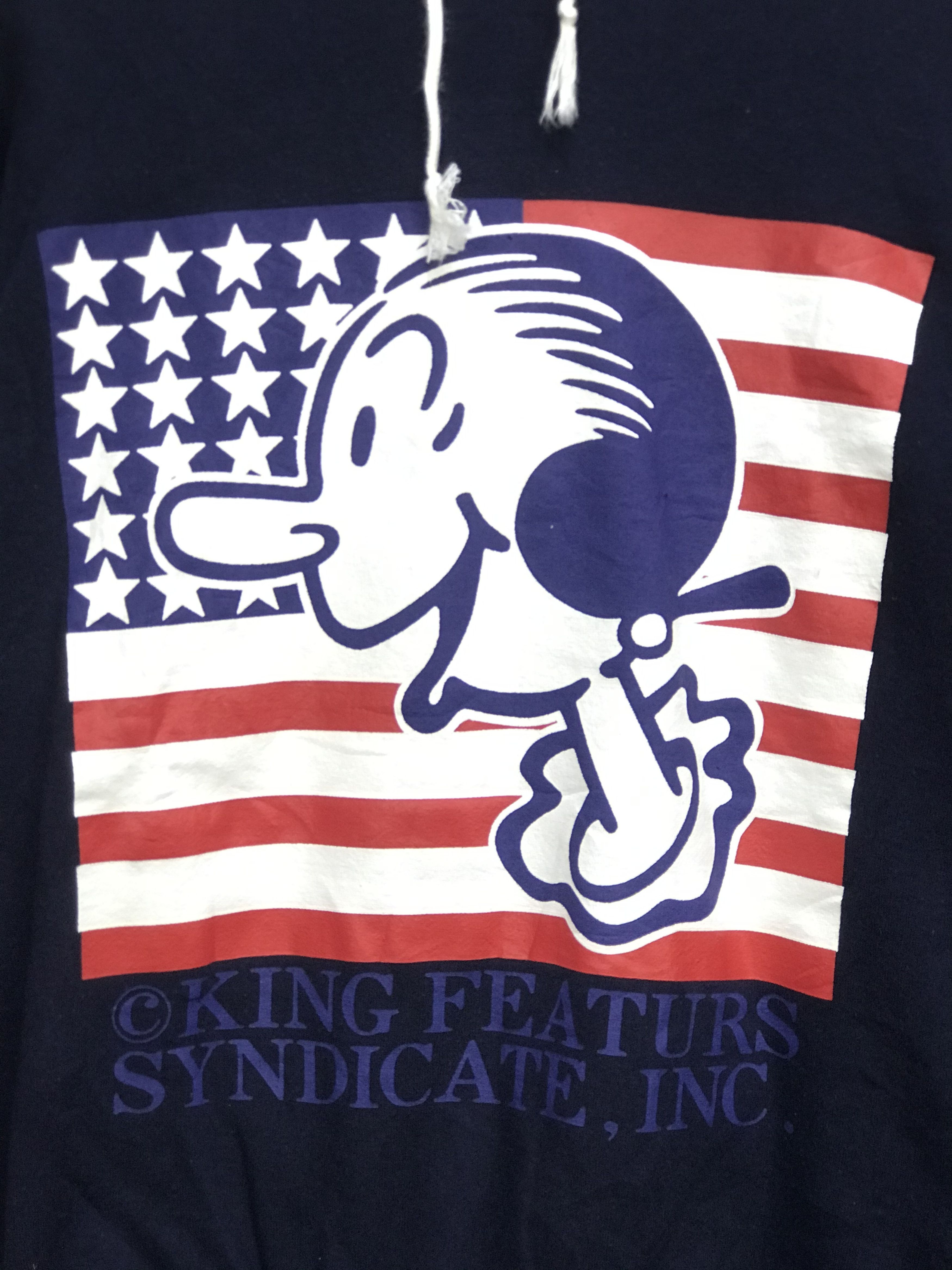 Anime VINTAGE POPEYE OLIVE KING FEATURES SYNDICATE HOODIE Size US M / EU 48-50 / 2 - 2 Thumbnail