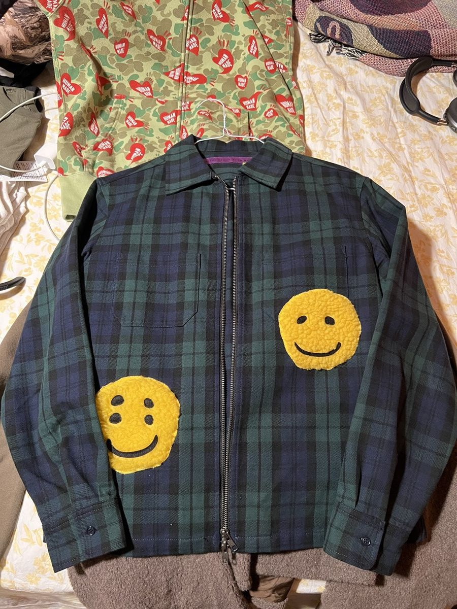 Cactus Plant Flea Market CPFM flannel zip work jacket | Grailed