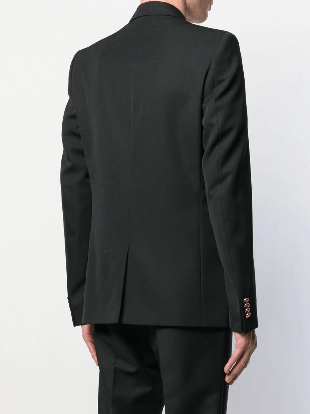 Givenchy $1560 GIVENCHY slim black blazer jacket 4G buttons Size 38 Size 38R - 3 Thumbnail