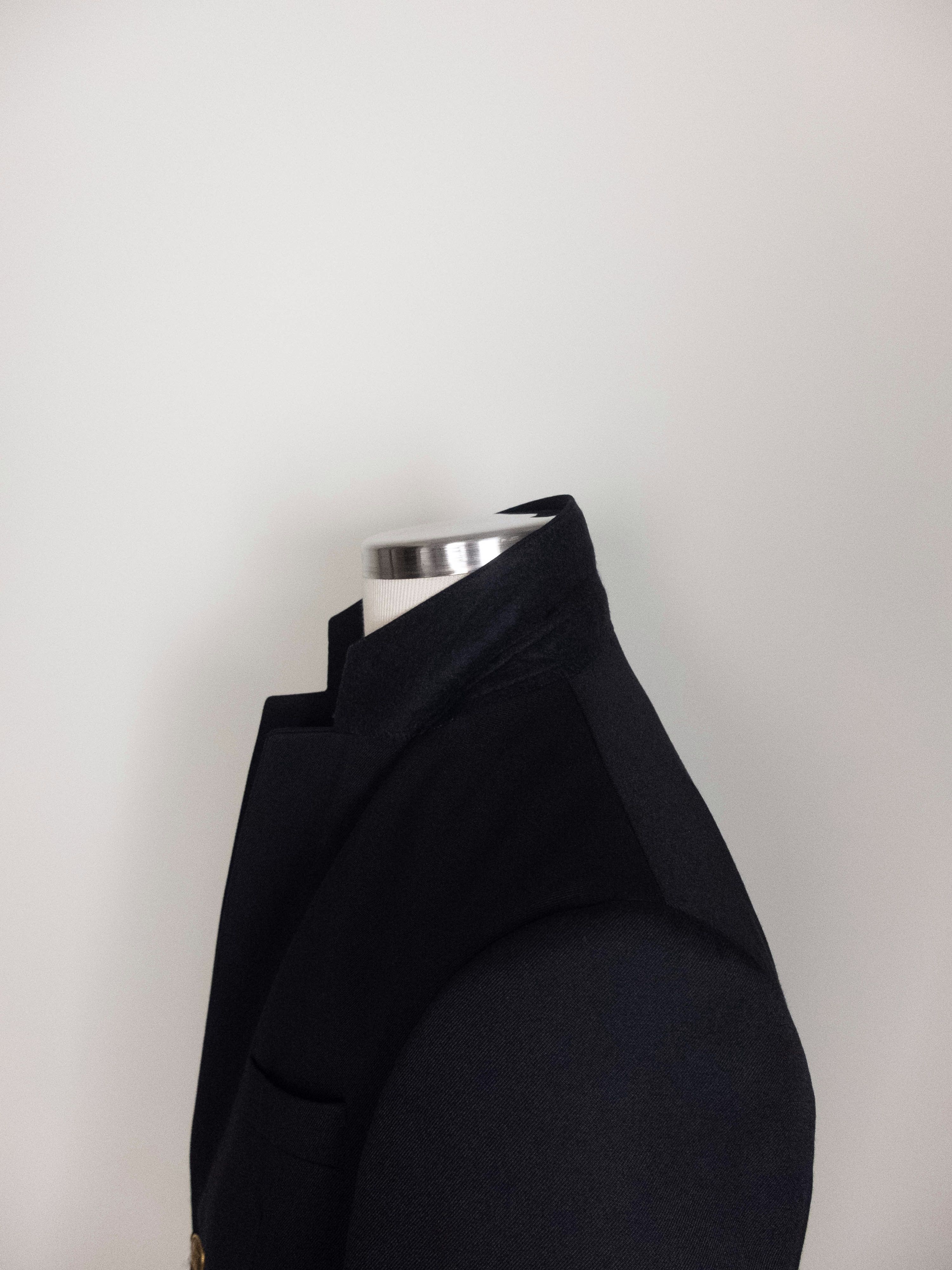 Givenchy $1560 GIVENCHY slim black blazer jacket 4G buttons Size 38 Size 38R - 5 Thumbnail