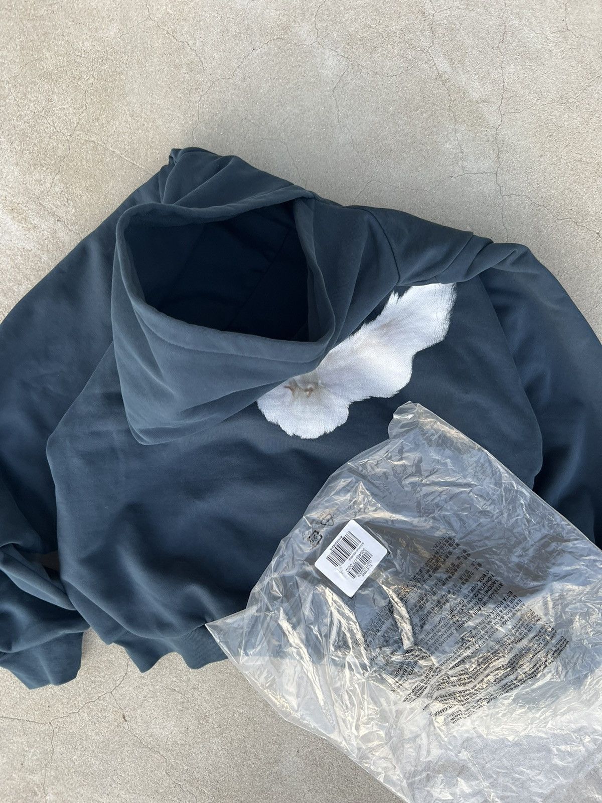 Gap NWT Yeezy Gap Shrunken Hoodie Dark Blue Size US L / EU 52-54 / 3 - 4 Thumbnail