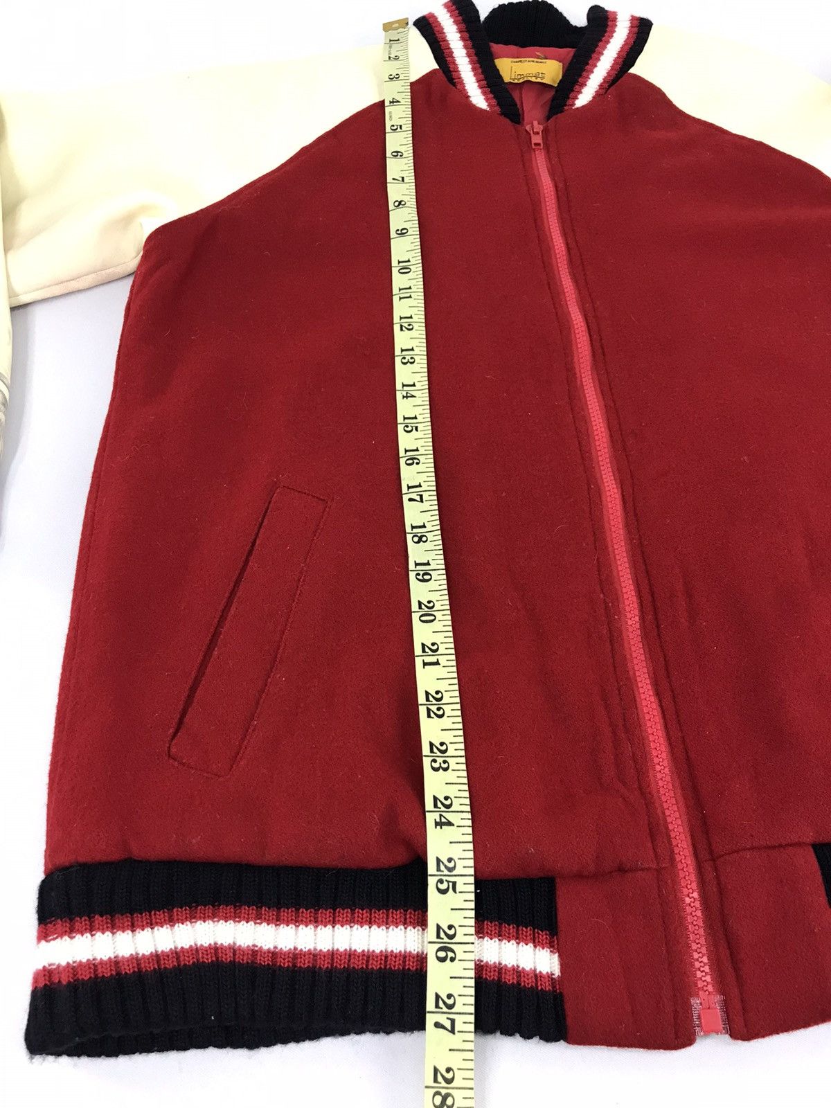 Vintage Vintage Japanese Brand Varsity Jacket Wool Quilted Inner Size L / US 10 / IT 46 - 8 Thumbnail