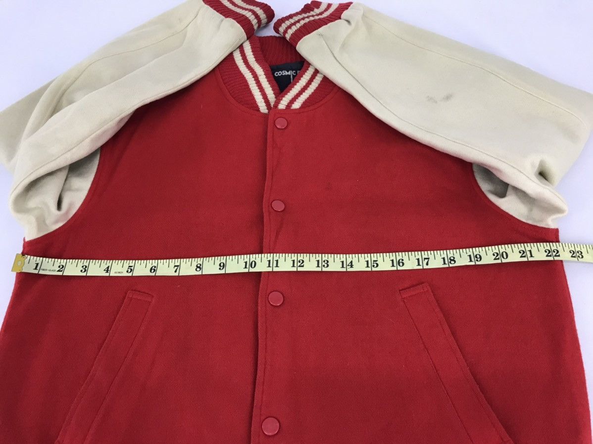 Other Vintage Cosmic Eye V Varsity Jacket Wool Quilted Inner Size L / US 10 / IT 46 - 8 Thumbnail