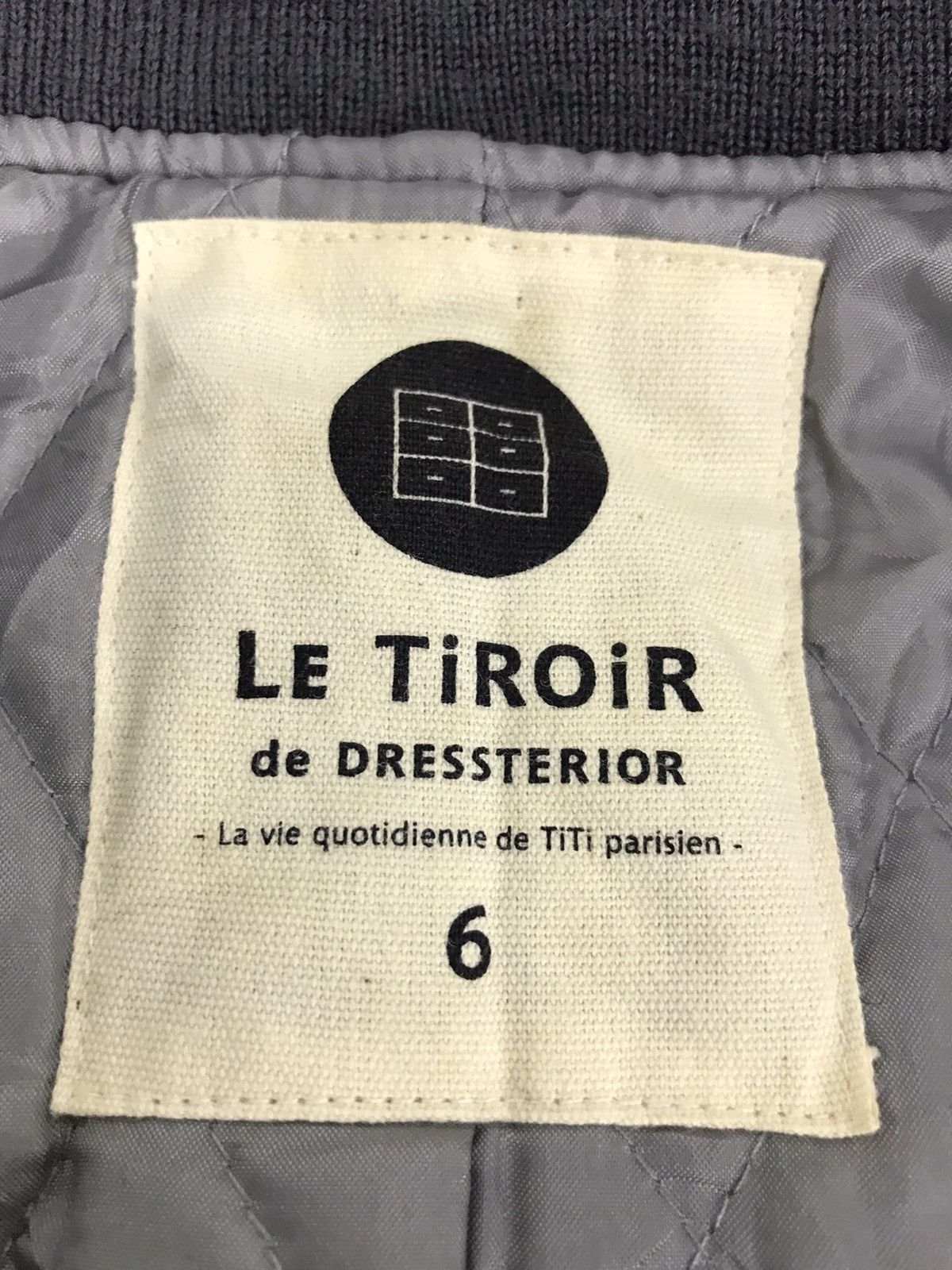 Japanese Brand Vintage Le TiROir de Dressterior Varsity Jacket College Size US S / EU 44-46 / 1 - 5 Thumbnail