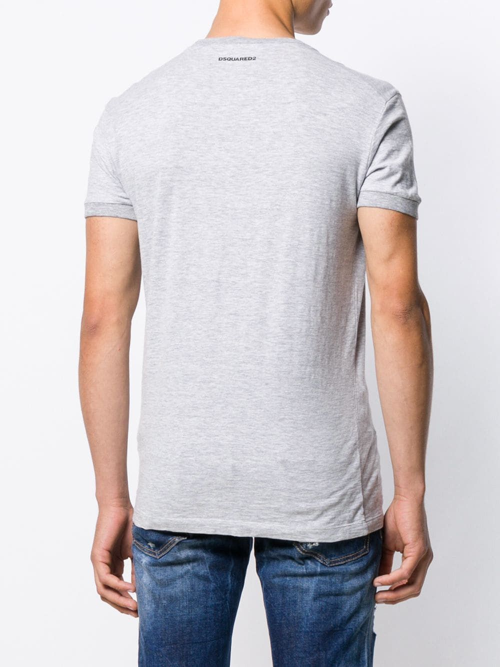 Dsquared2 DSQUARED2 gray I Love D2 t-shirt authentic - Medium - NWT Size US M / EU 48-50 / 2 - 2 Thumbnail