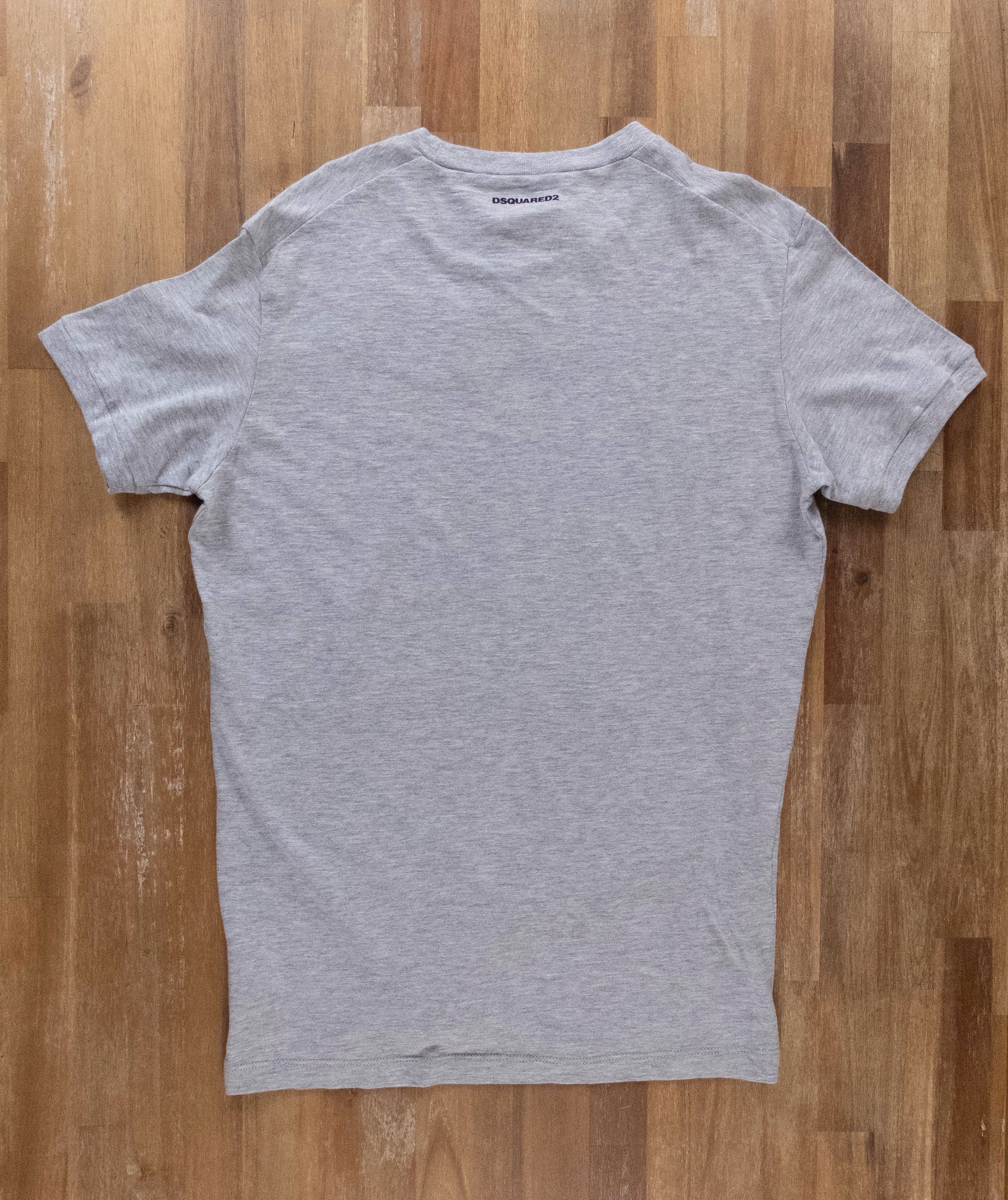 Dsquared2 DSQUARED2 gray I Love D2 t-shirt authentic - Medium - NWT Size US M / EU 48-50 / 2 - 8 Thumbnail