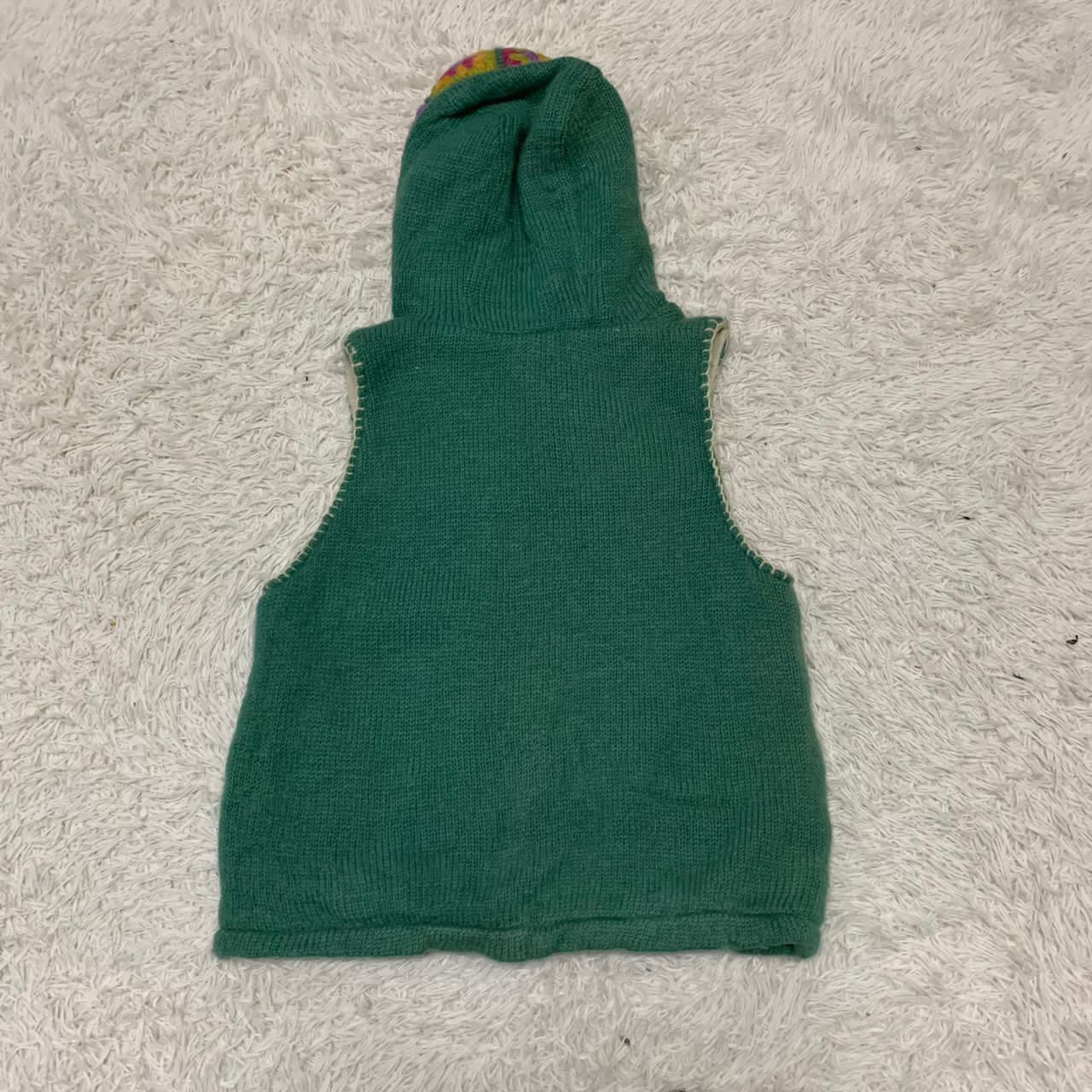 Art Comes First Nice Knit Art Titicaca Vest Hooded Size US XS / EU 42 / 0 - 3 Thumbnail