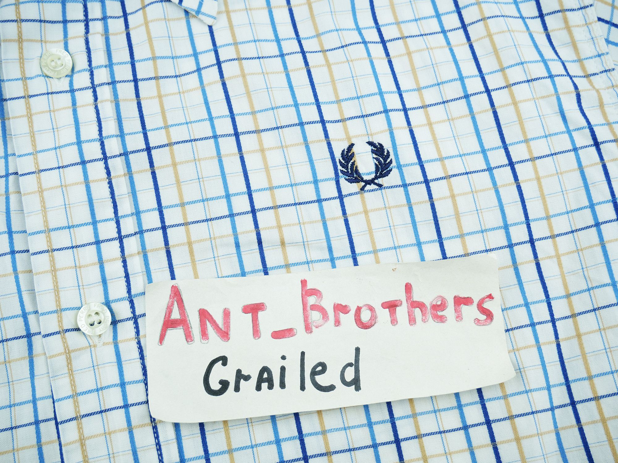 Fred Perry Fred Perry plaid shirt Size US M / EU 48-50 / 2 - 8 Thumbnail