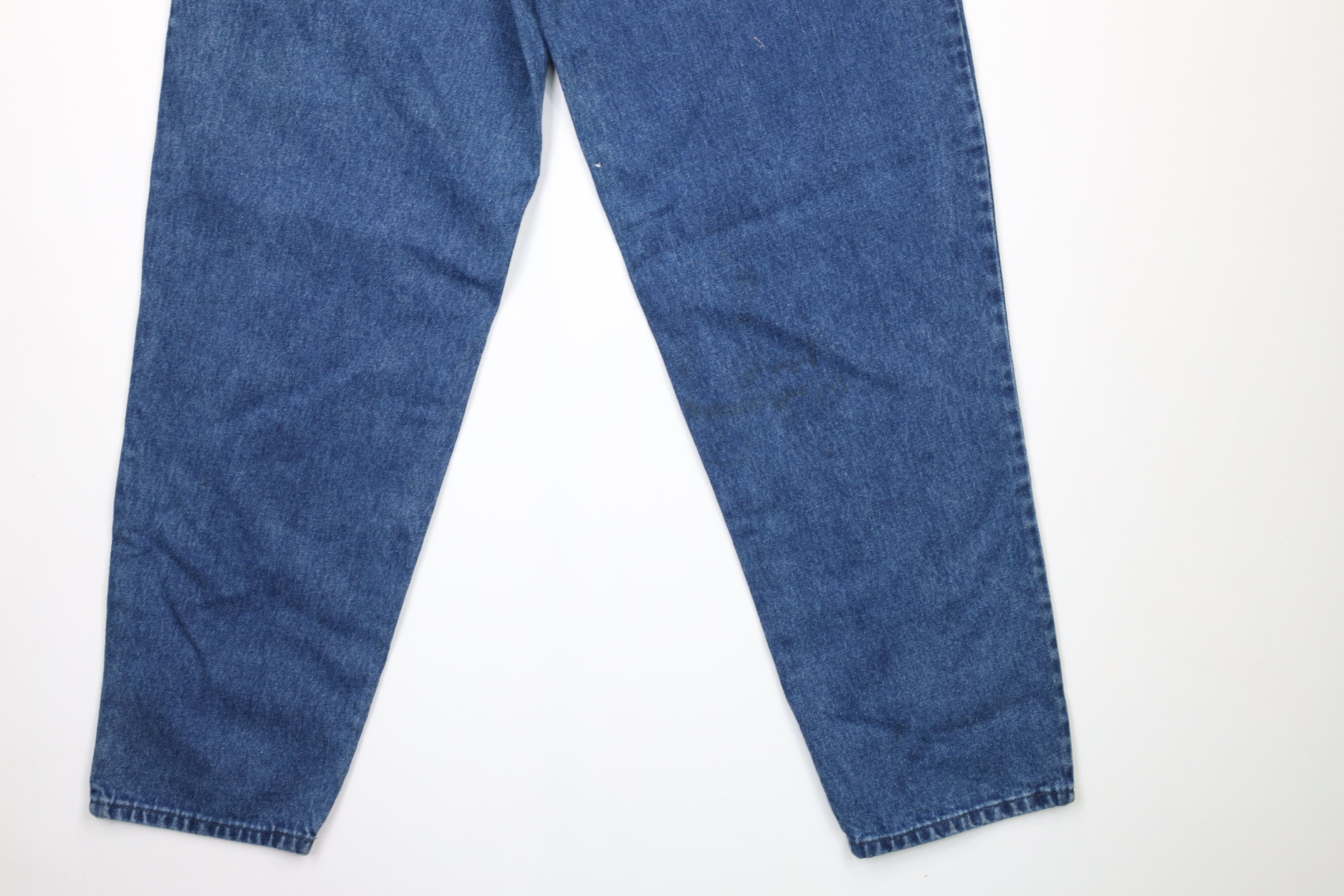 Vintage NOS Vintage 90s Streetwear Baggy Loose Fit Denim Jeans Blue Size US 32 / EU 48 - 12 Thumbnail