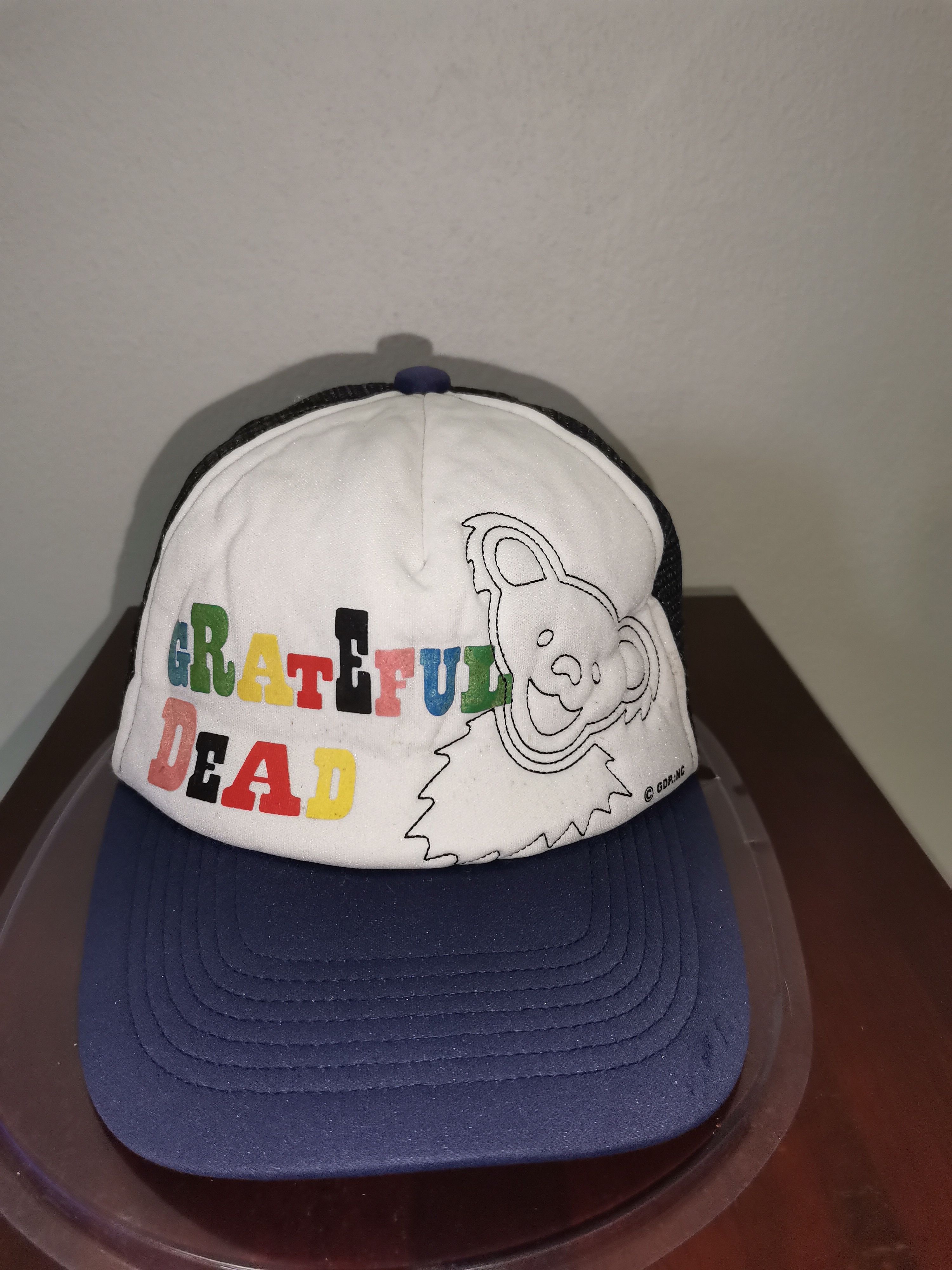 Grateful Dead *Distressed "Grateful Dead Trucker Cap Size ONE SIZE - 1 Thumbnail