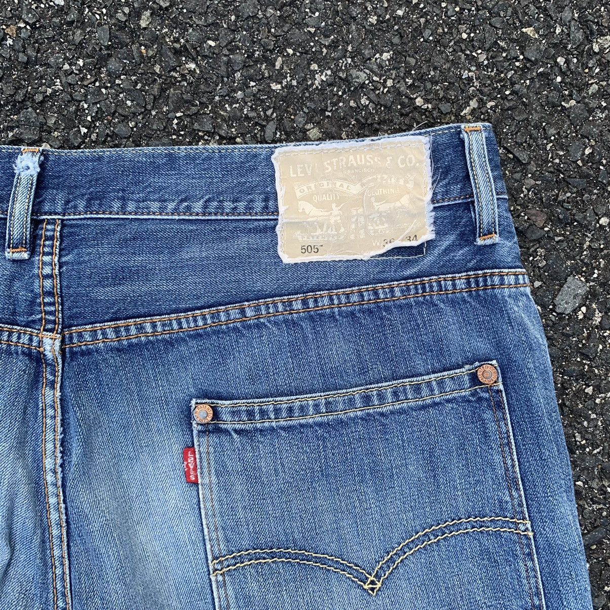 Levi's DISTRESSED DENIM 🔥Levi’s 505 Jeans Levis Denim Ripped Pants Size US 36 / EU 52 - 14 Thumbnail