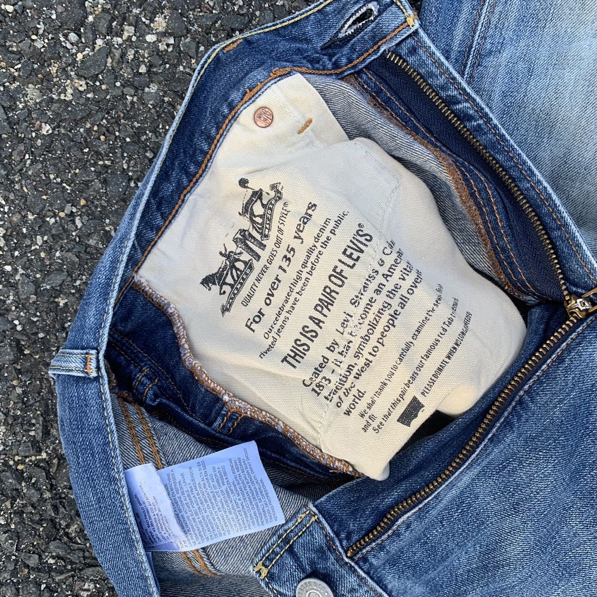 Levi's DISTRESSED DENIM 🔥Levi’s 505 Jeans Levis Denim Ripped Pants Size US 36 / EU 52 - 9 Thumbnail
