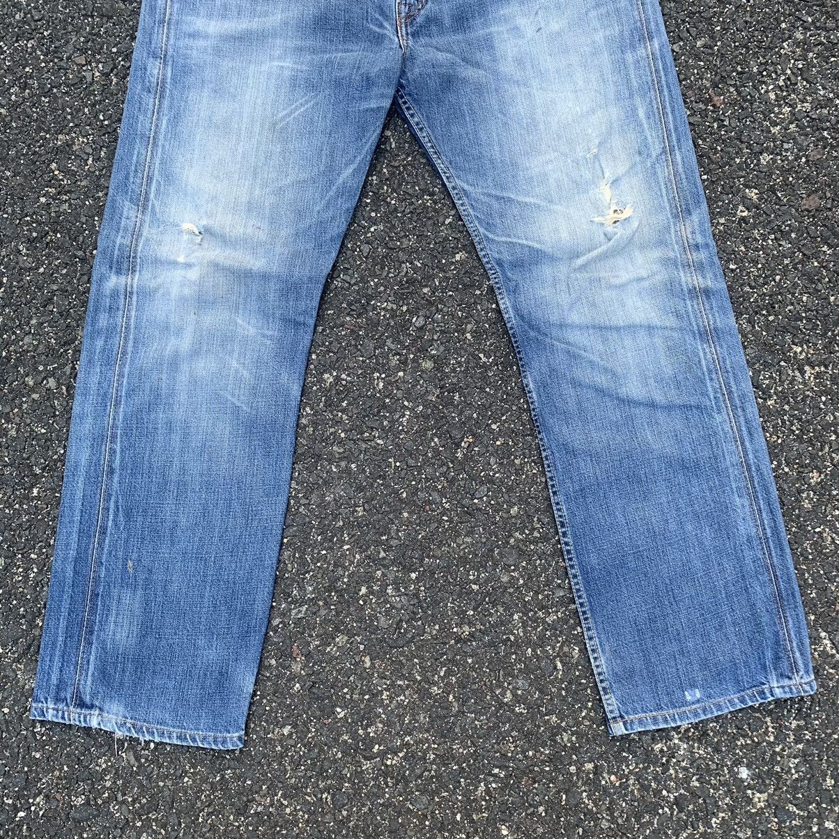 Levi's DISTRESSED DENIM 🔥Levi’s 505 Jeans Levis Denim Ripped Pants Size US 36 / EU 52 - 3 Thumbnail