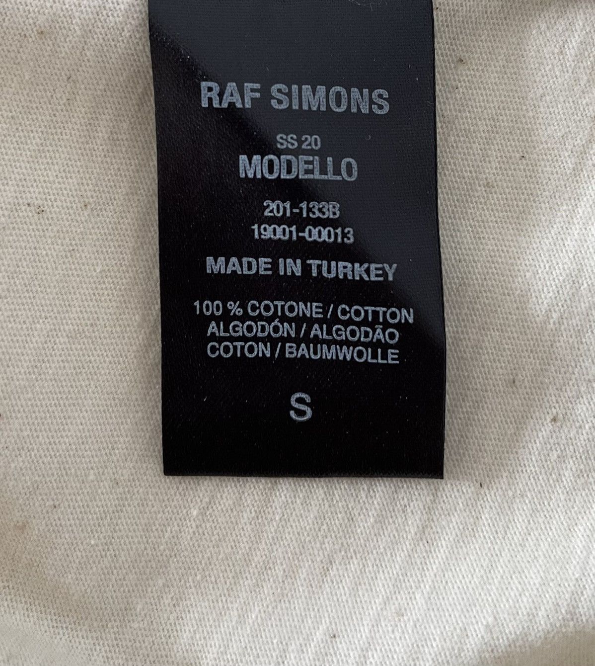 Raf Simons Raf Simons Smiley t-shirt Size US S / EU 44-46 / 1 - 8 Thumbnail