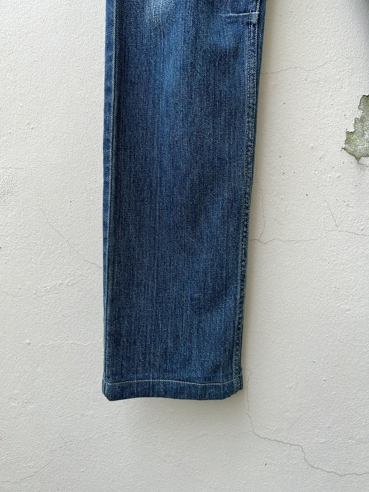 Kapital Vintage Kapital Japan Cinch Back Snap Button Denim Jeans Size US 29 - 10 Thumbnail