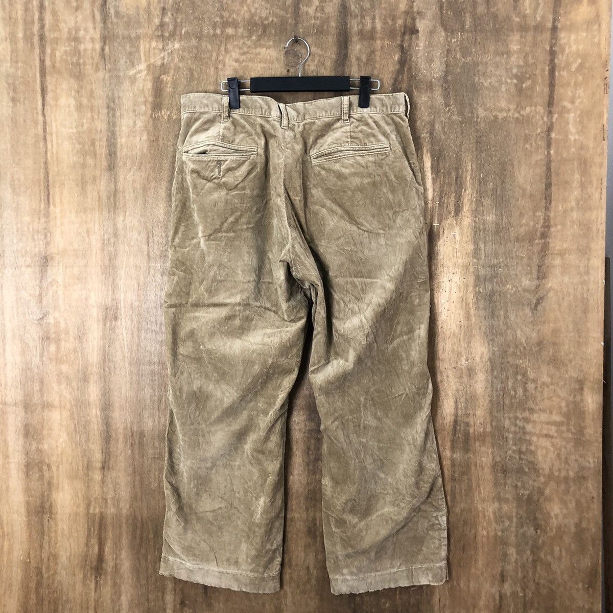 Japanese Brand Good Day Brown Corduroi Casual pants #6299 Size US 34 / EU 50 - 4 Thumbnail