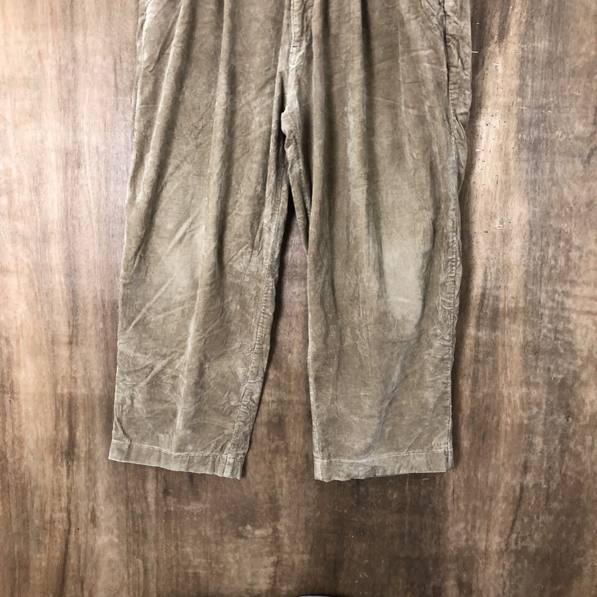Japanese Brand Good Day Brown Corduroi Casual pants #6299 Size US 34 / EU 50 - 3 Thumbnail