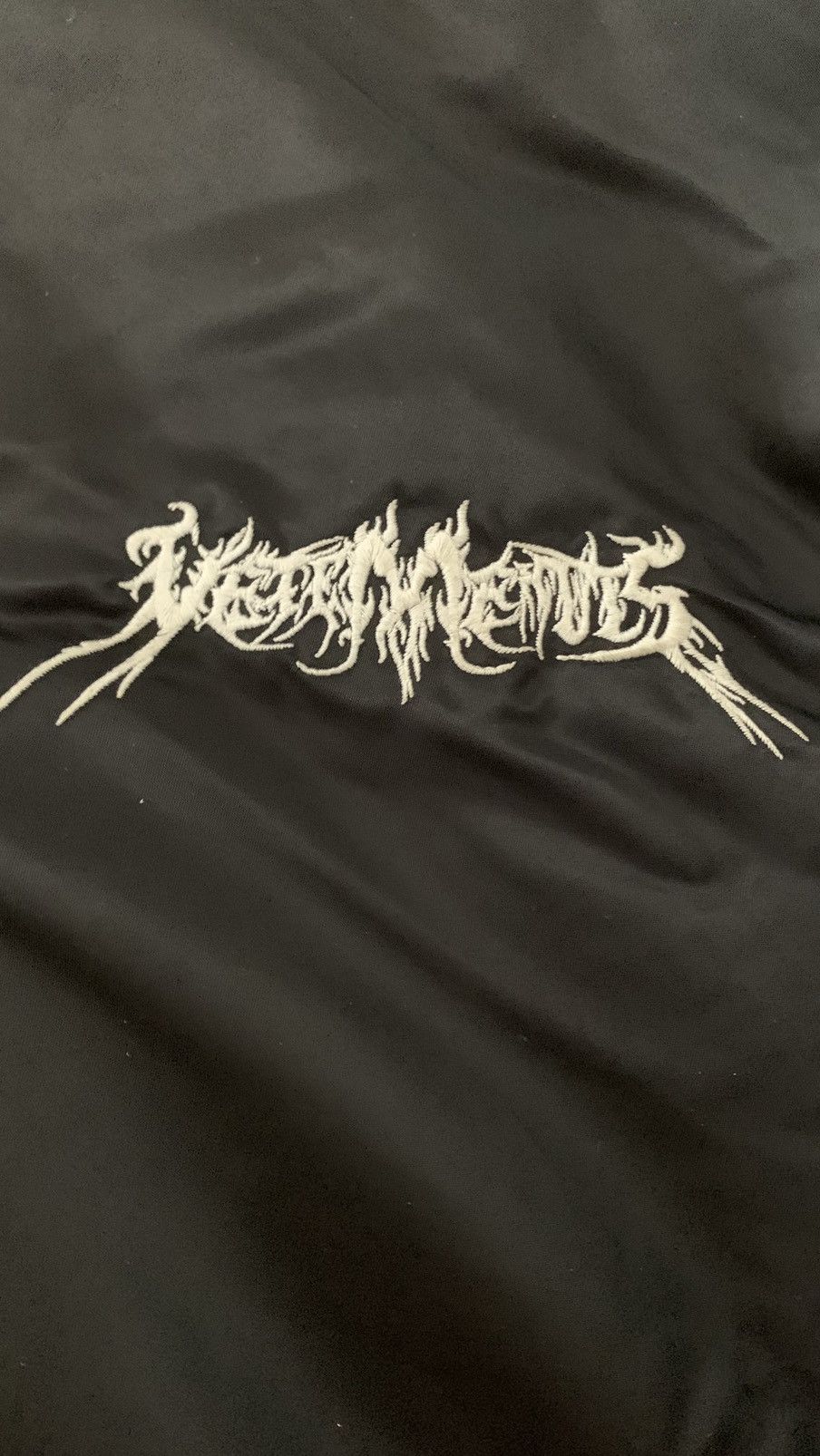 Vetements Vetements POUR HOMME Total Fucking Darkness oversize MA-1 Size US XXL / EU 58 / 5 - 4 Thumbnail