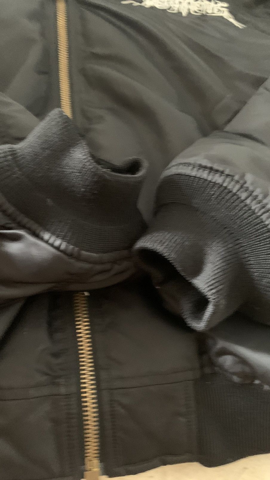 Vetements Vetements POUR HOMME Total Fucking Darkness oversize MA-1 Size US XXL / EU 58 / 5 - 6 Thumbnail