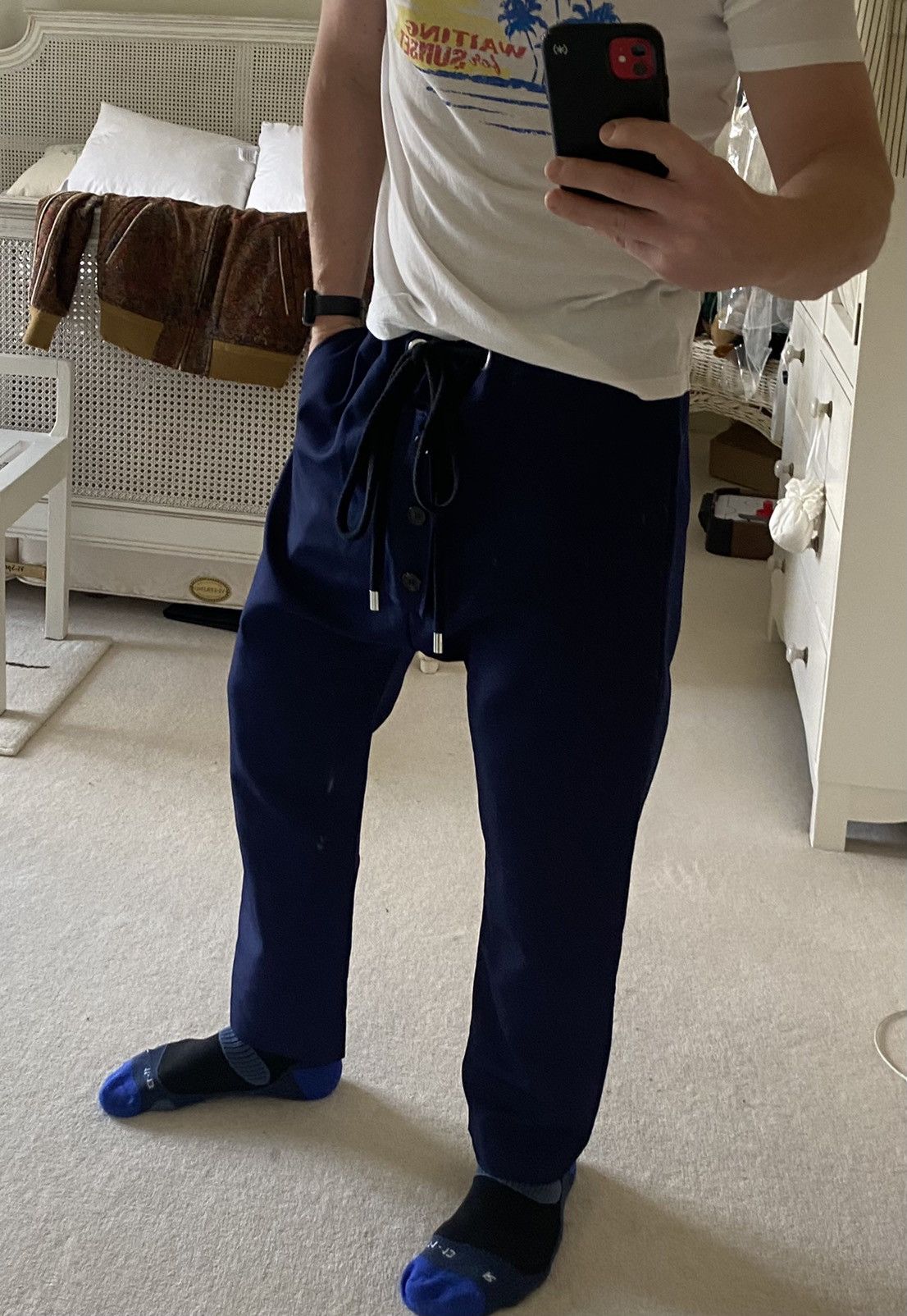 Marni Marni drawstring summer casual sailor pants trousers €530 Size US 32 / EU 48 - 4 Thumbnail