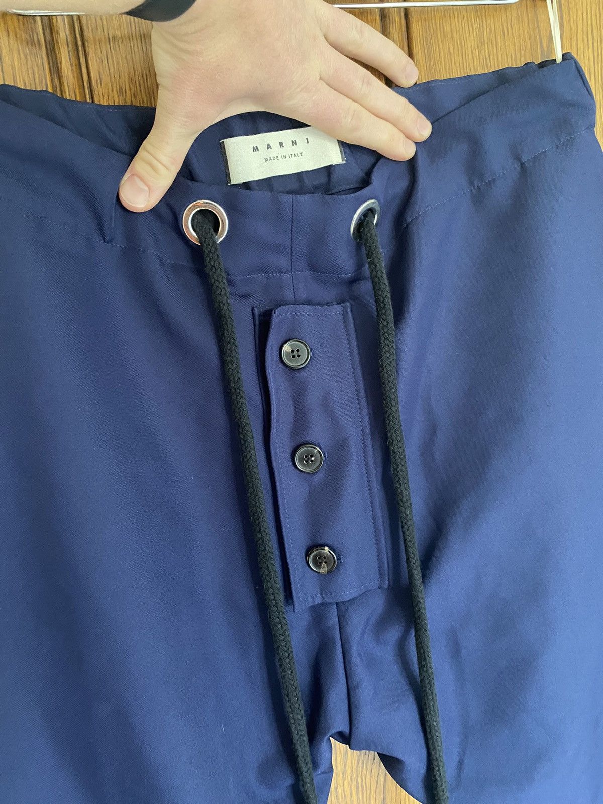 Marni Marni drawstring summer casual sailor pants trousers €530 Size US 32 / EU 48 - 2 Thumbnail