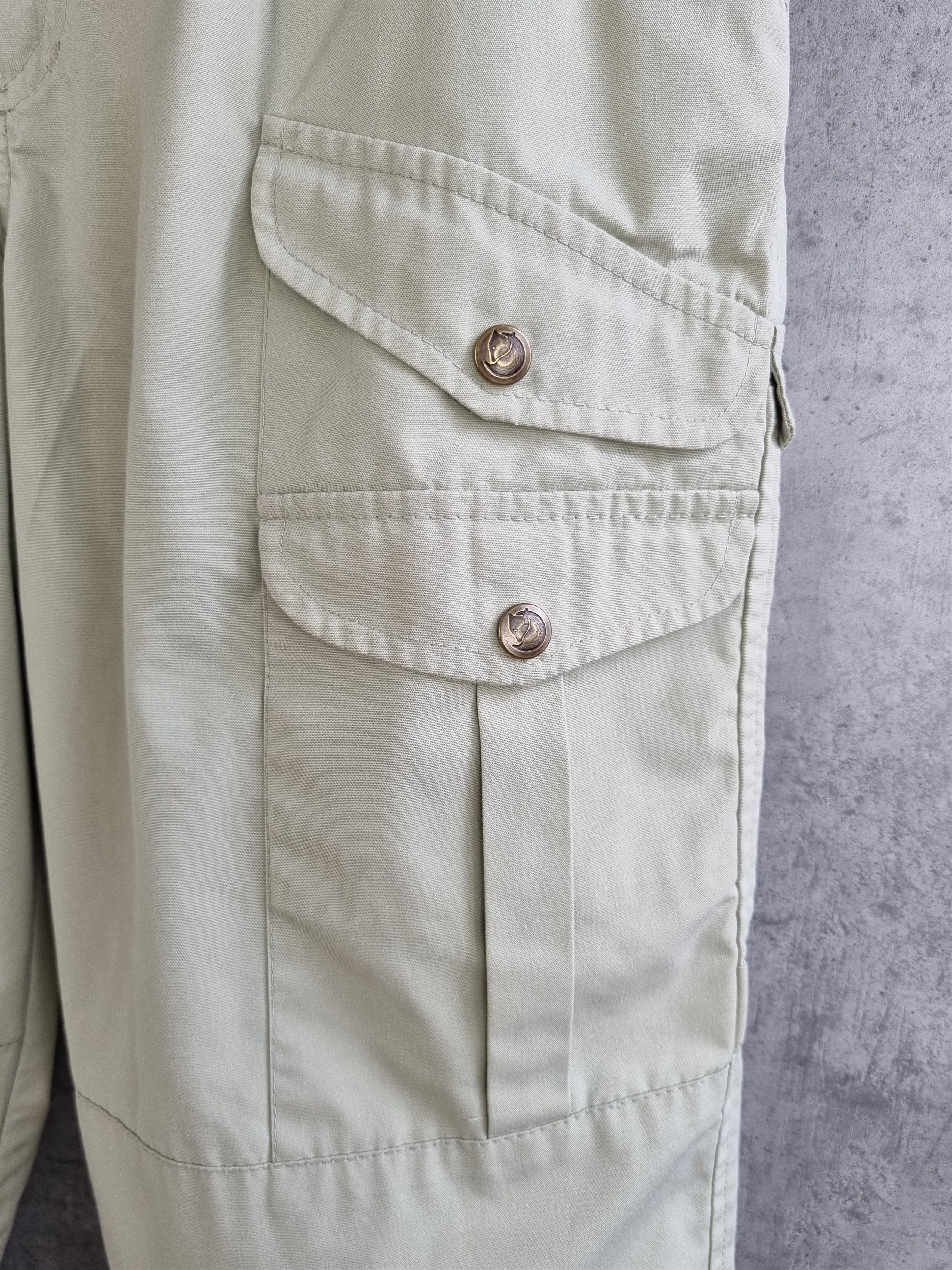 Fjallraven × Vintage 80s High waist Fjallraven Cargo Tracking Pants Size US 30 / EU 46 - 6 Thumbnail