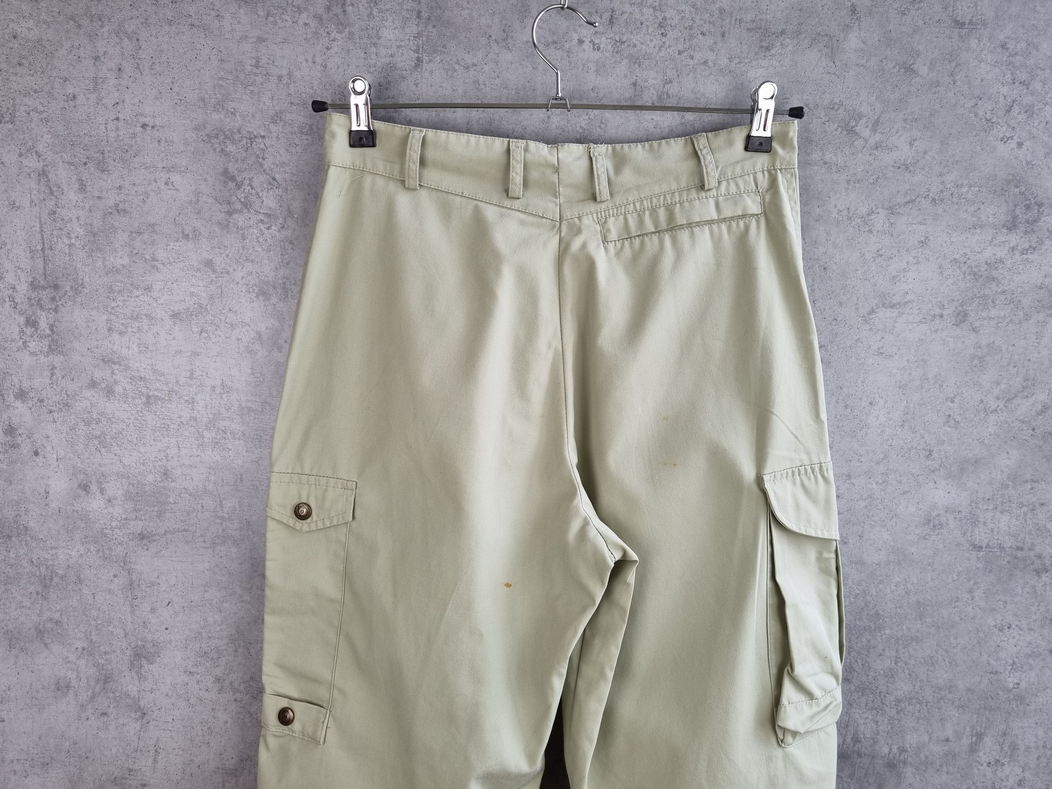 Fjallraven × Vintage 80s High waist Fjallraven Cargo Tracking Pants Size US 30 / EU 46 - 4 Thumbnail