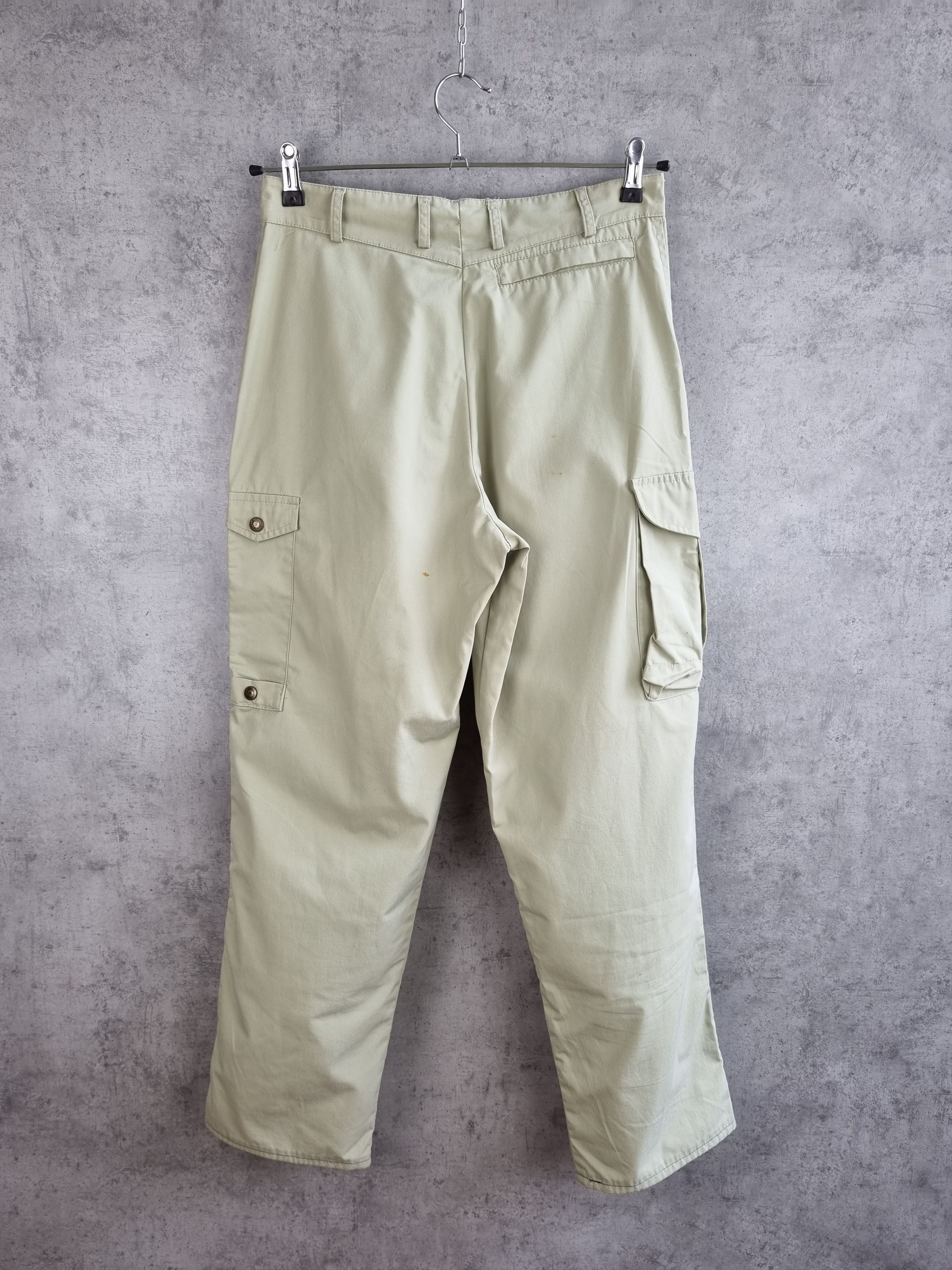 Fjallraven × Vintage 80s High waist Fjallraven Cargo Tracking Pants Size US 30 / EU 46 - 3 Thumbnail