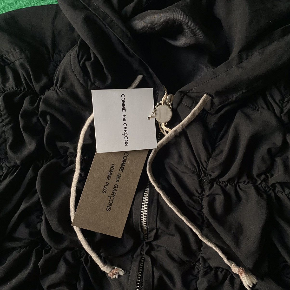 Comme des Garcons × Comme des Garcons Homme × Comme des Garcons Homme Plus Comme des Garçons Homme Plus SS19 Light Hooded Coat Size US M / EU 48-50 / 2 - 7 Thumbnail