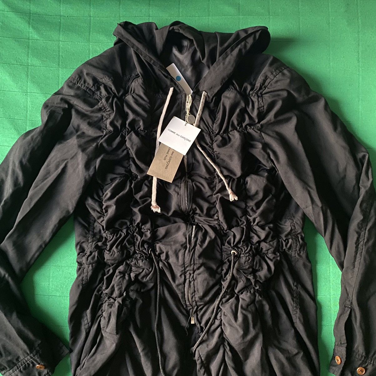 Comme des Garcons × Comme des Garcons Homme × Comme des Garcons Homme Plus Comme des Garçons Homme Plus SS19 Light Hooded Coat Size US M / EU 48-50 / 2 - 5 Thumbnail