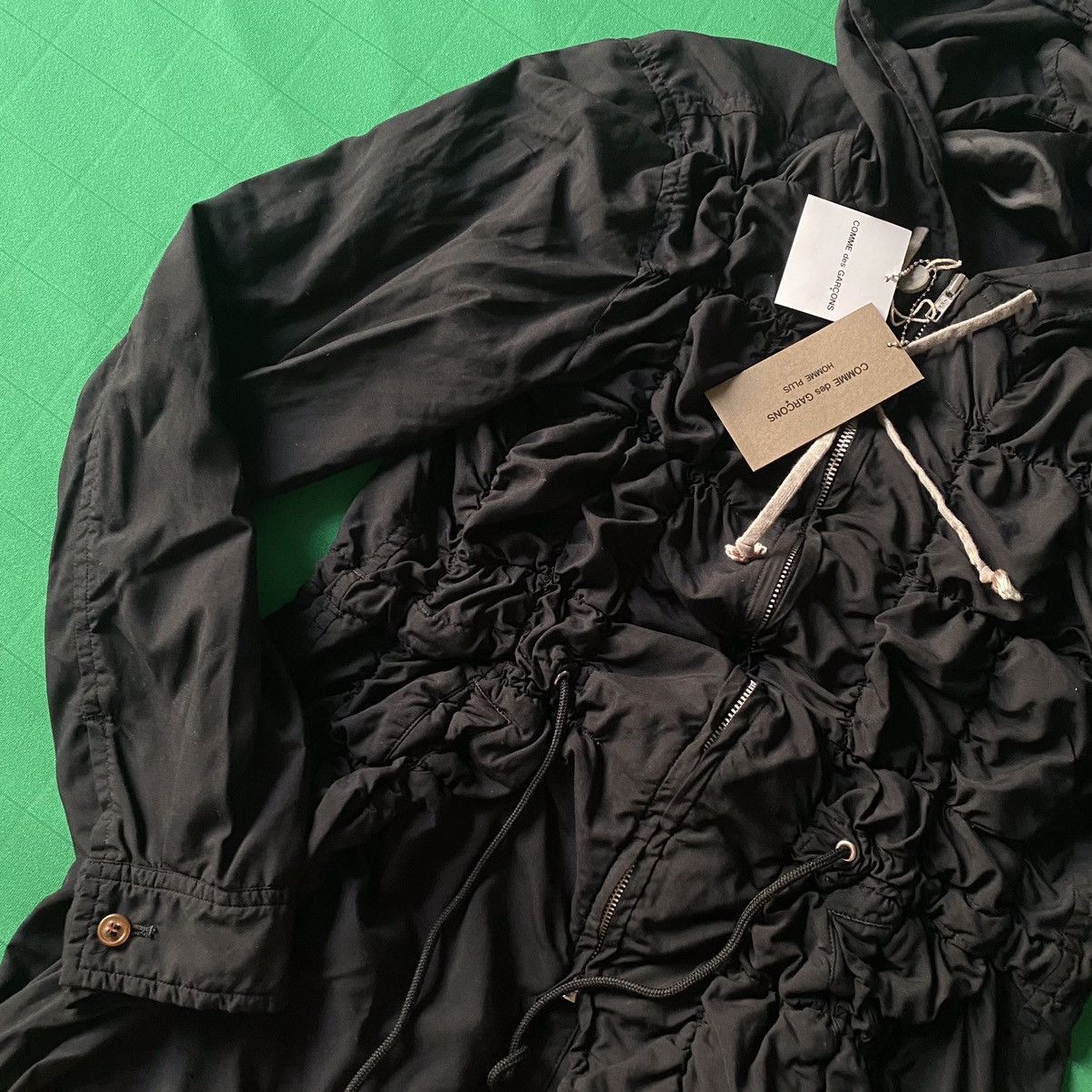 Comme des Garcons × Comme des Garcons Homme × Comme des Garcons Homme Plus Comme des Garçons Homme Plus SS19 Light Hooded Coat Size US M / EU 48-50 / 2 - 9 Thumbnail