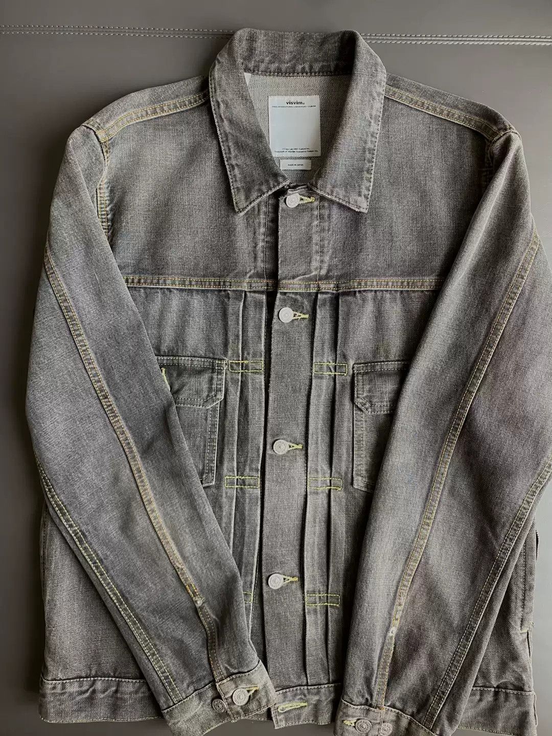 Visvim VISVIM SS 101 JKT DMGD-1001 14SS Size US XL / EU 56 / 4 - 1 Thumbnail