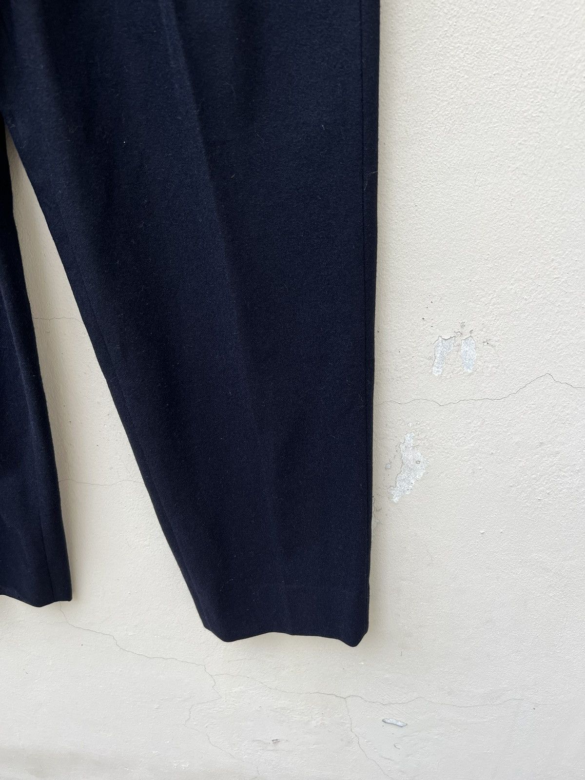 Comme des Garcons Homme Archive 1988 CDGH Japan Navy Blue Gabardine Trouser Pant Size US 30 / EU 46 - 5 Thumbnail