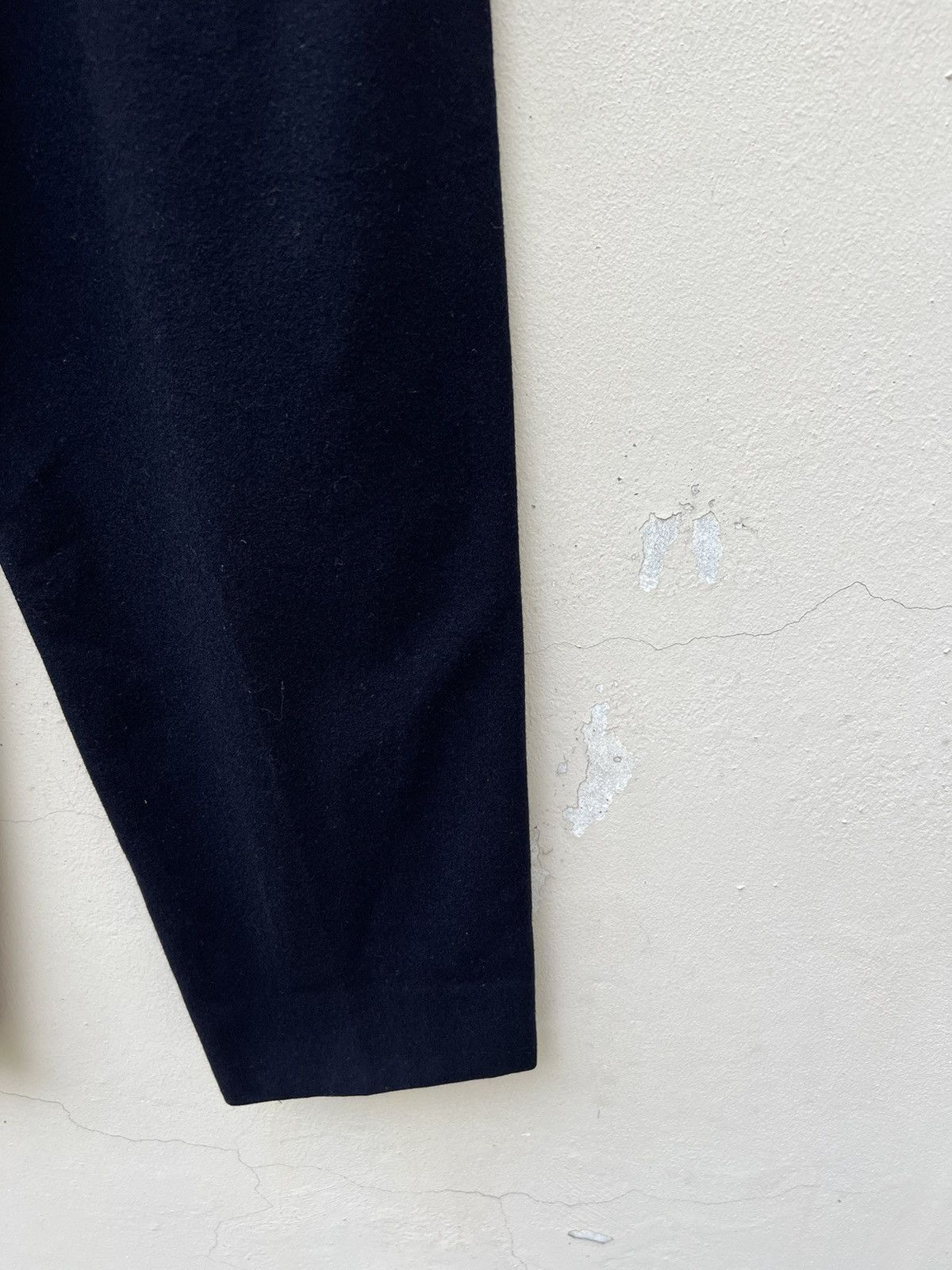 Comme des Garcons Homme Archive 1988 CDGH Japan Navy Blue Gabardine Trouser Pant Size US 30 / EU 46 - 10 Thumbnail