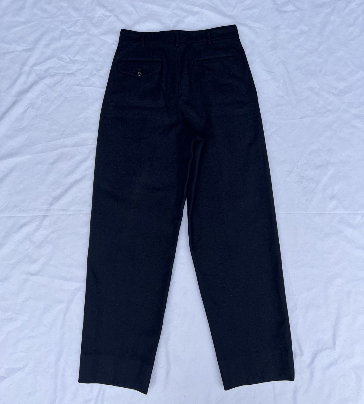 Comme des Garcons Homme Archive 1988 CDGH Japan Navy Blue Gabardine Trouser Pant Size US 30 / EU 46 - 18 Thumbnail