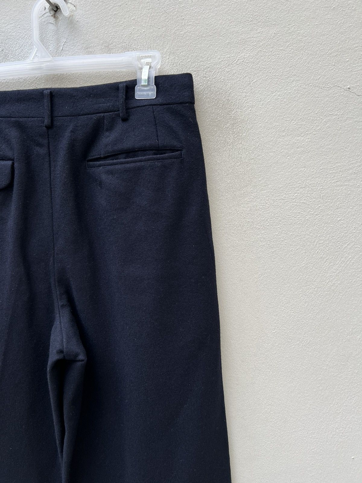 Comme des Garcons Homme Archive 1988 CDGH Japan Navy Blue Gabardine Trouser Pant Size US 30 / EU 46 - 9 Thumbnail