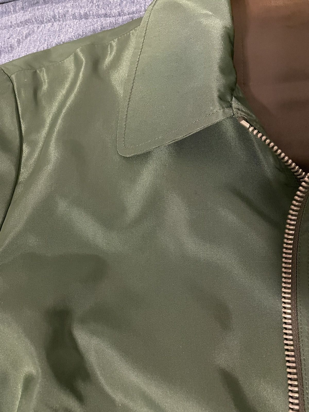 Helmut Lang AW1996 Two-Pocket Ballistic Nylon Blouson Green Size US M / EU 48-50 / 2 - 13 Thumbnail
