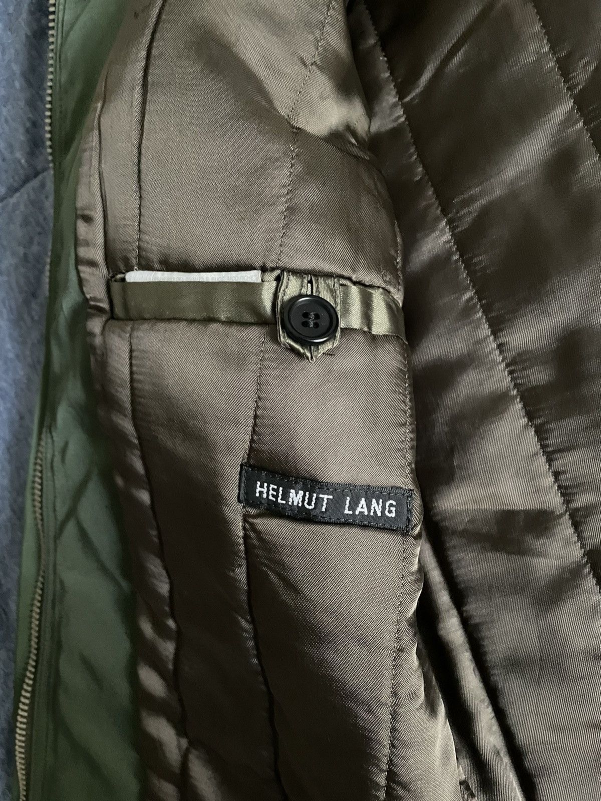 Helmut Lang AW1996 Two-Pocket Ballistic Nylon Blouson Green Size US M / EU 48-50 / 2 - 9 Thumbnail