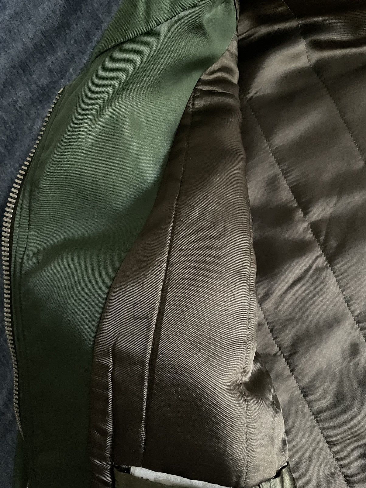 Helmut Lang AW1996 Two-Pocket Ballistic Nylon Blouson Green Size US M / EU 48-50 / 2 - 16 Thumbnail