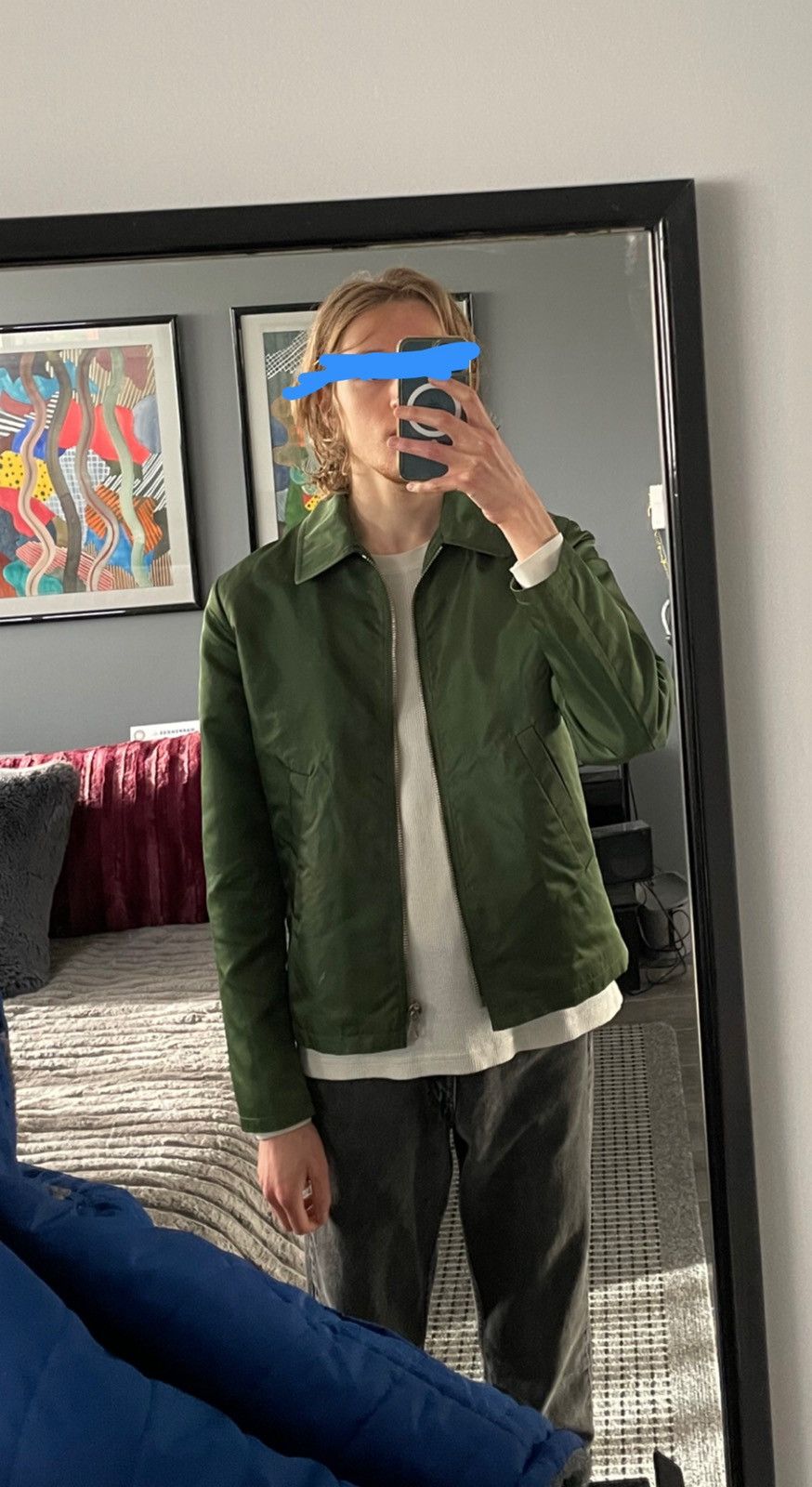 Helmut Lang AW1996 Two-Pocket Ballistic Nylon Blouson Green Size US M / EU 48-50 / 2 - 19 Thumbnail