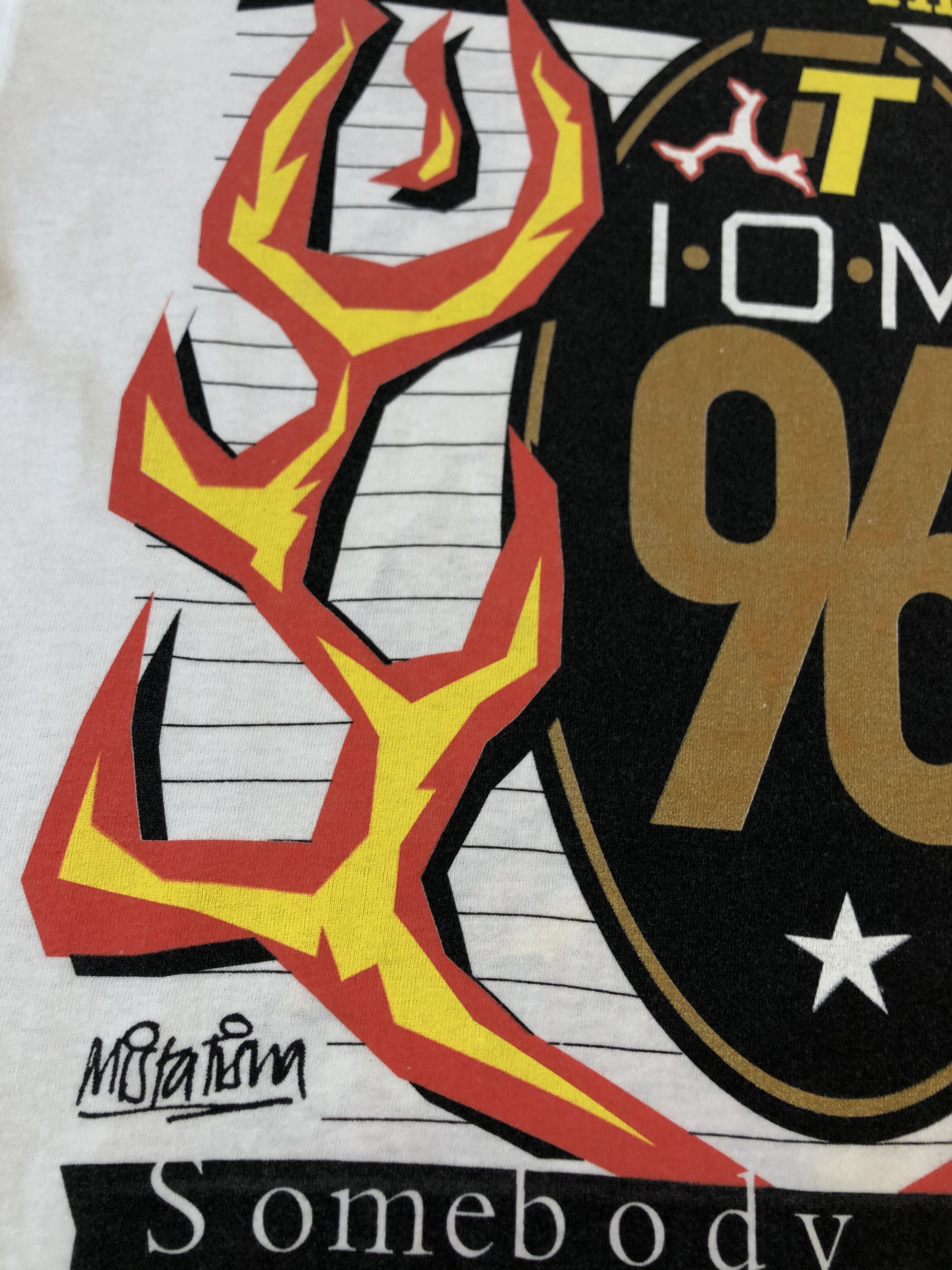 NASCAR × Vintage Vintage Gas Mark Racing Senna Martin Tee Y2K Hype Size US L / EU 52-54 / 3 - 13 Thumbnail