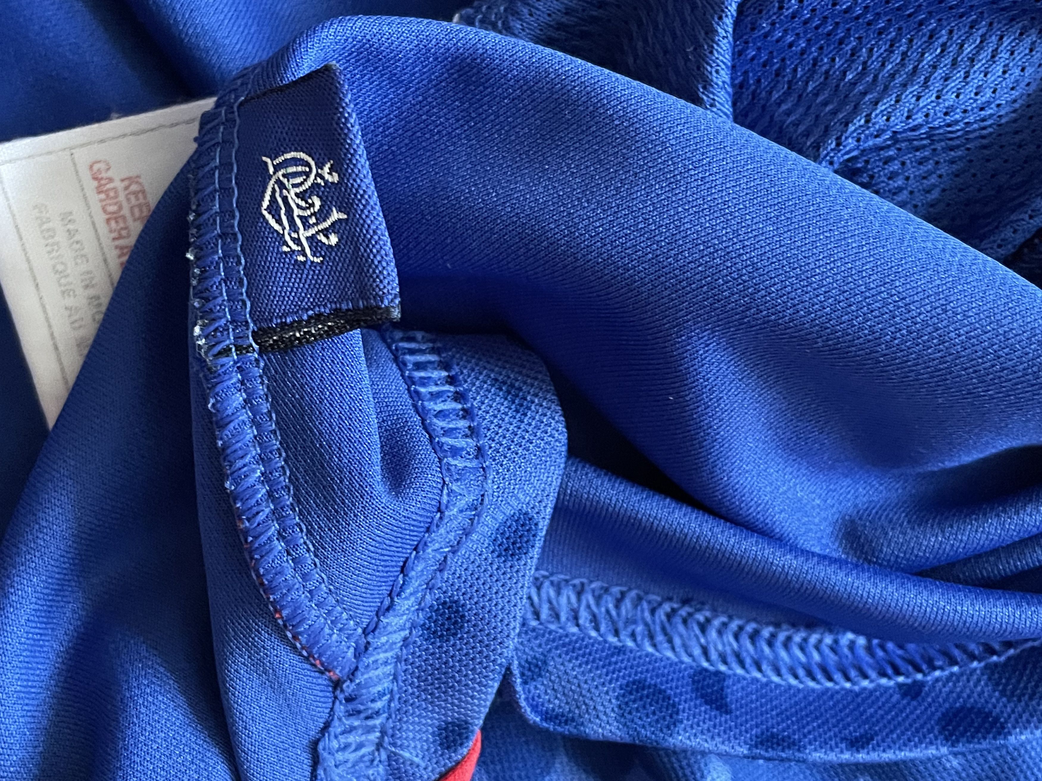 Diadora × Vintage Rangers football shirt 2002 Soccer Tee Rare Y2K Sport Hype Size US L / EU 52-54 / 3 - 12 Thumbnail