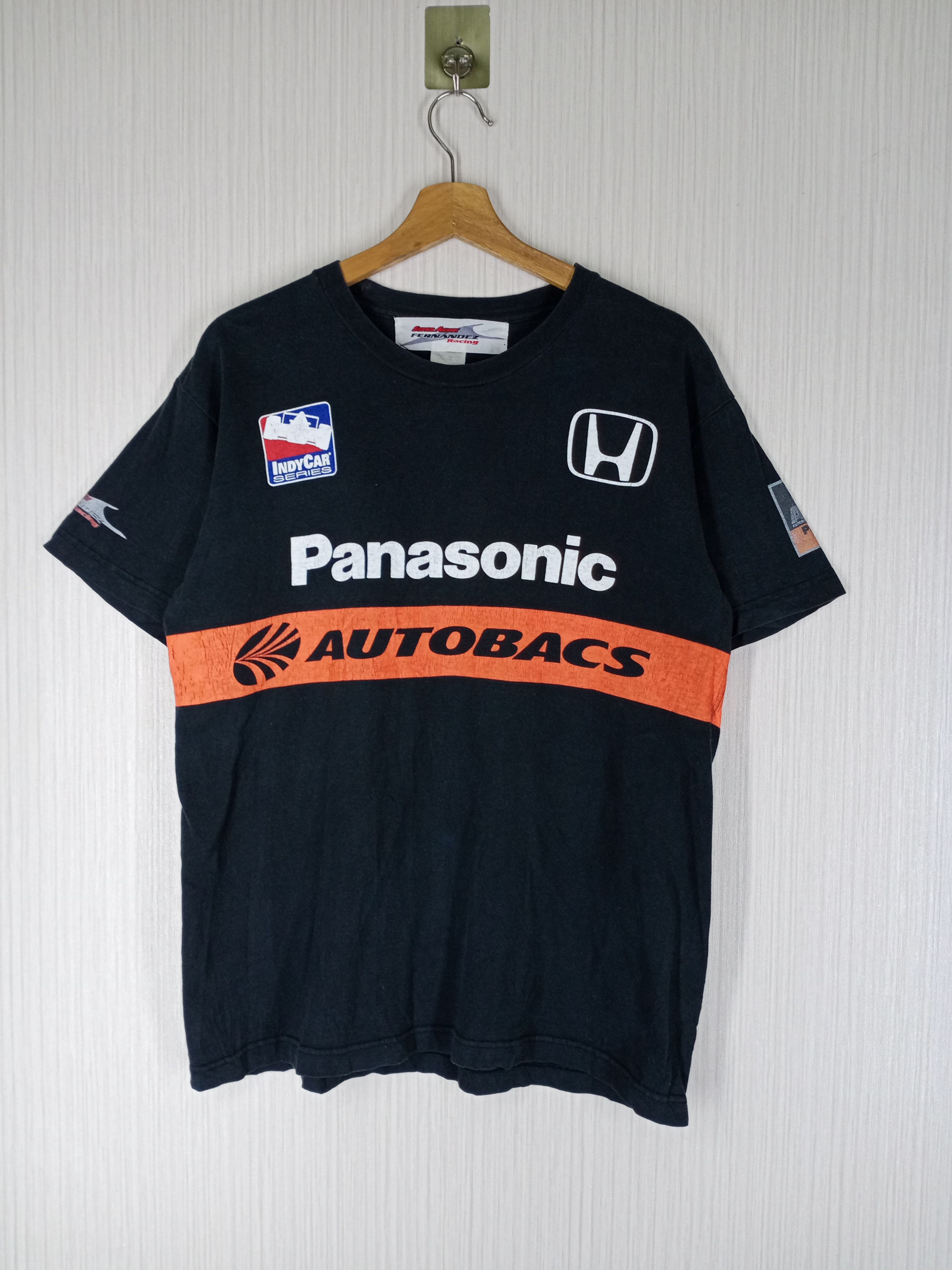 Honda Vintage Super Aguri Fernandez Racing Honda Panasonic Tee Size US L / EU 52-54 / 3 - 1 Thumbnail